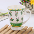 Creative  England  flower style ceramic mug